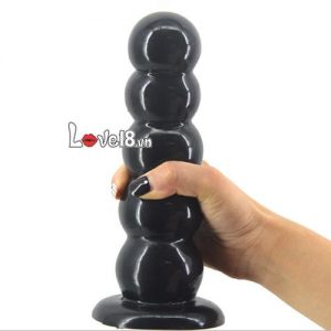Extra Large Beaded Silicone Anal Stimulator for Men