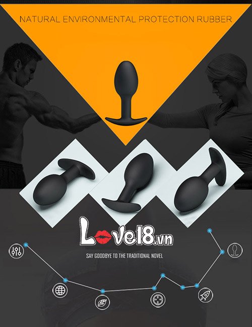 Dụng cụ kích thích hậu môn Prettylove HM02E dành cho các bạn đồng tính nam gay
