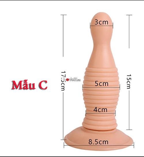 Butt Plug Hít Tường Size Lớn Phích Cắm Hậu Môn Cao Cấp Mua Ngay