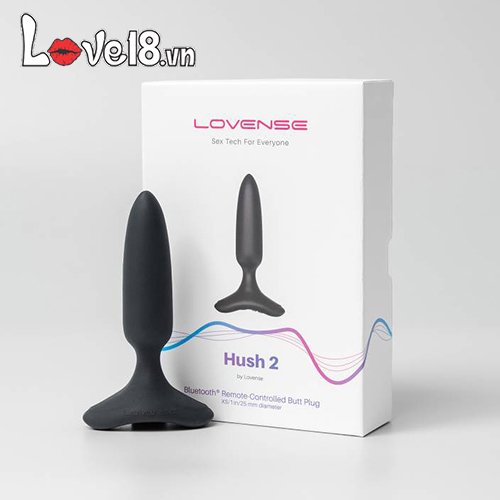 Phích cắm hậu môn có rung Lovense Hush 2 size 1 inch tại tphcm