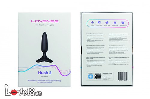 Nơi bán Phích cắm hậu môn có rung Lovense Hush 2 size 1 inch chất lượng tại sài gòn