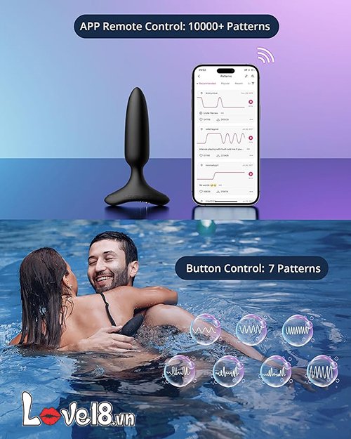 Phích cắm hậu môn có rung Lovense Hush 2 size 1 inch giá bao nhiêu