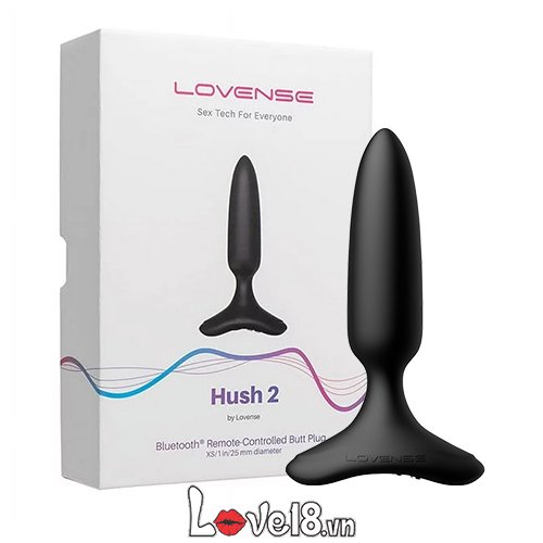 Phích Cắm Hậu Môn Rung Lovense Hush 2 Điều Khiển Qua App Hiện Đại