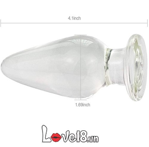Phích cắm hậu môn thủy tinh cao cấp cho nữ và Gay, siêu kích thích