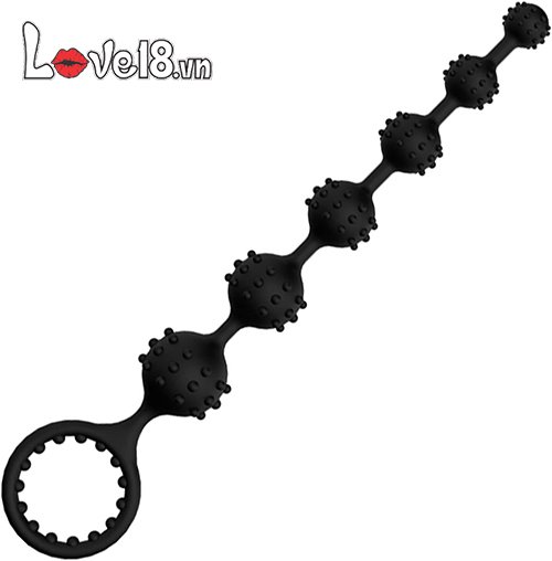 Dụng cụ mát xa hậu môn TOTO bi gai silicone kích thích tăng khoái