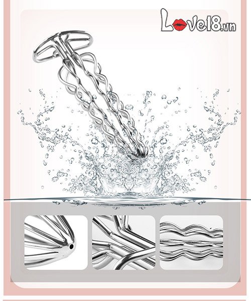 Dụng cụ hậu môn inox kích thích sướng đã tay, an toàn