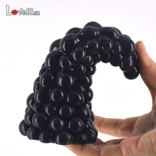 Dụng cụ kích thích hậu môn chùm nho mềm dẻo tăng khoái cảm