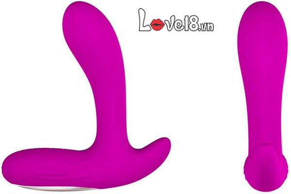 Dụng cụ kích thích hậu môn rung Prettylove Backie silicone mềm mại