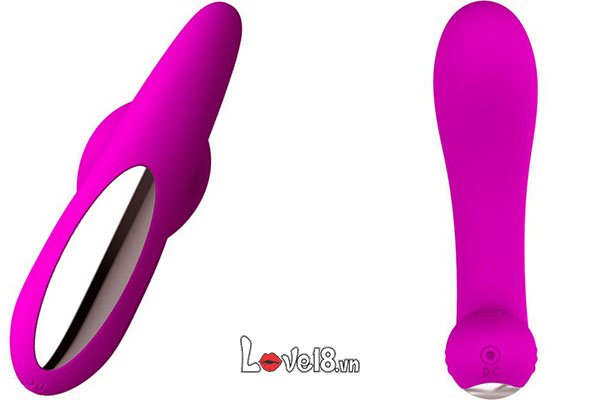 Dụng cụ kích thích hậu môn rung Prettylove Backie silicone mềm mại