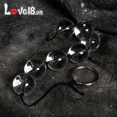 Glass Bead Anal Massage Set Premium Transparent Safe For Gay