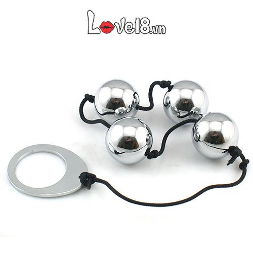 Chuỗi bi hậu môn inox cao cấp kích thích khoái cảm an toàn