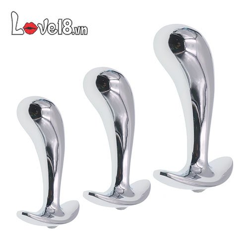 Bộ 3 dụng cụ mát xa hậu môn inox 304 kích thích gay cực phê 