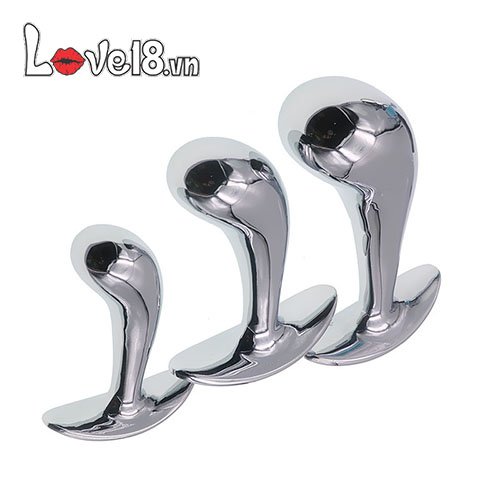 Bộ dụng cụ mát xa hậu môn inox cao cấp cho nam gay