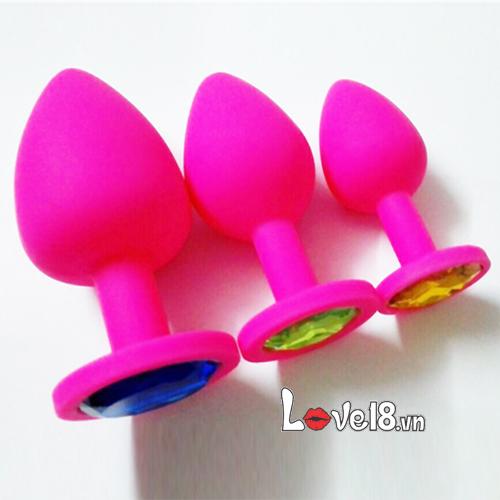 Dụng Cụ Hậu Môn Đính Đá Siêu Hot Tăng Khoái Cảm Anal Plugs