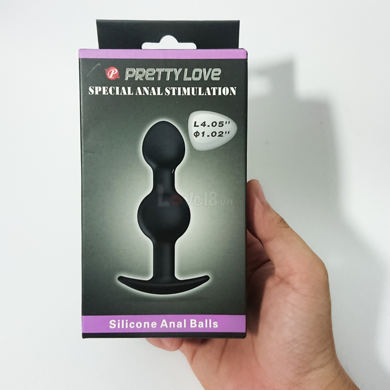 Dụng cụ kích thích hậu môn Pretty Love Anal Balls sang trọng dễ dùng