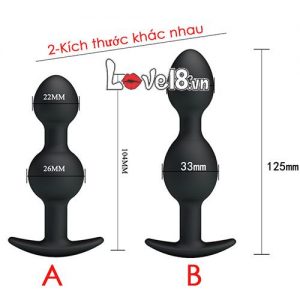 Dụng cụ kích thích hậu môn Pretty Love Anal Balls sang trọng dễ dùng