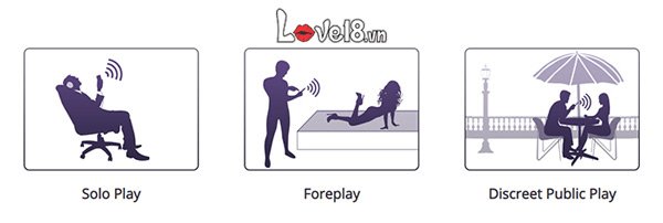 Phích cắm hậu môn có rung Lovense Hush HUSH1 điều khiển từ xa qua App