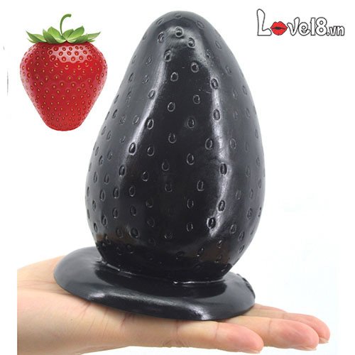 Dụng cụ kích thích hậu môn trái dâu FAAK Siêu Sướng Đồ chơi gay an toàn