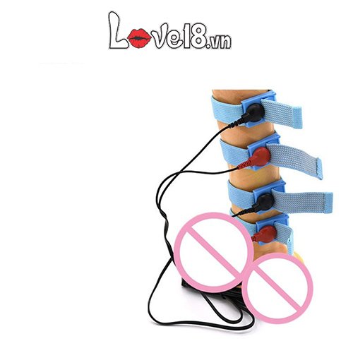 Combo đồ chơi bạo dâm xung điện tăng khoái cảm kích thích