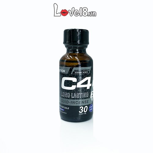 Popper C4 Long Lasting 30ml for Peak Passion & Endurance