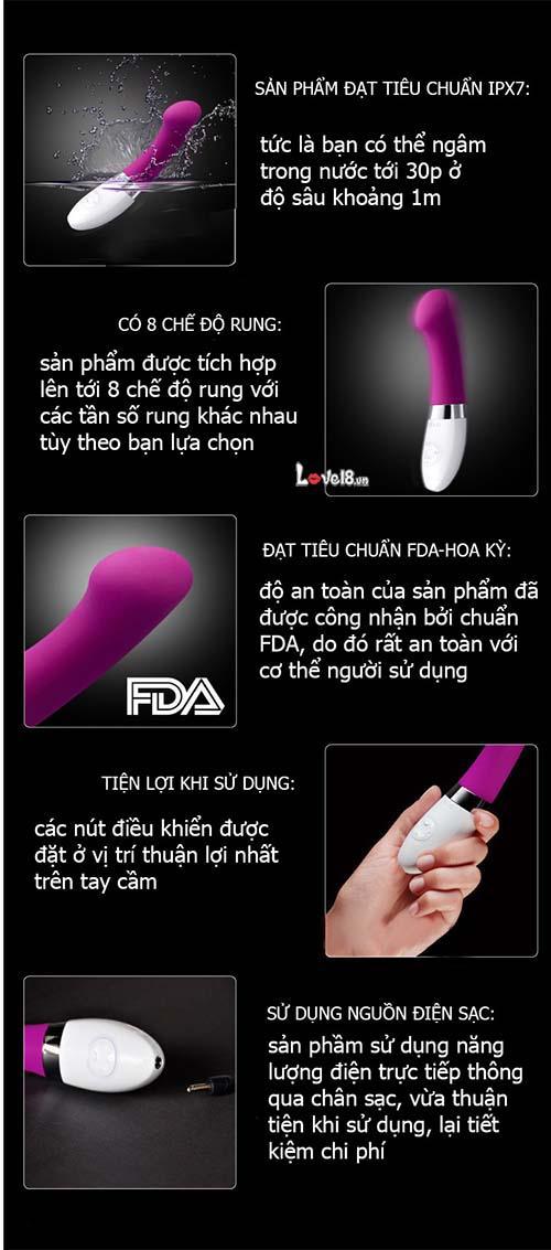 Máy Massage Lelo Gigi 2 đẳng cấp quốc tế thư giãn tăng khoái cảm