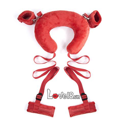 Bộ Trói Cổ – Chân – Tay Có Đệm Nhung BZ13C bạo dâm
