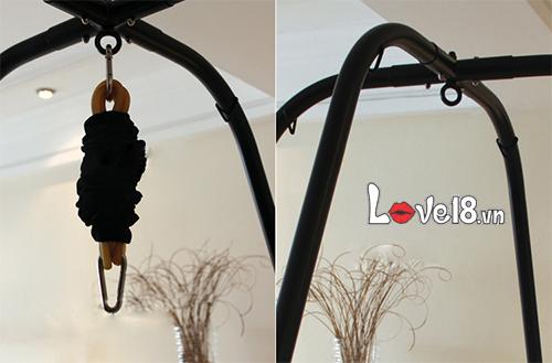 Bộ ghế treo bondage tạo tư thế quan hệ SM105 cấu tạo