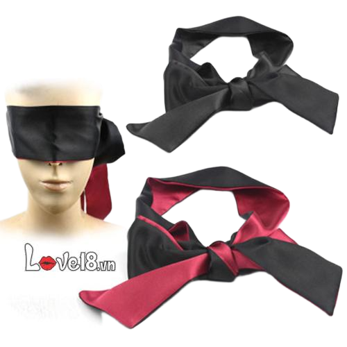 Khăn vải lụa bịt mắt đồ chơi bạo dâm BDSM mềm mại 