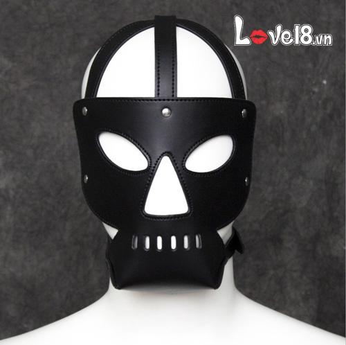 Mặt Nạ Đầu Lâu Da Bạo Dâm Độc Đáo Phong Cách Halloween Mặt Nạ Đầu Lâu Da Bạo Dâm Độc Đáo Phong Cách Halloween