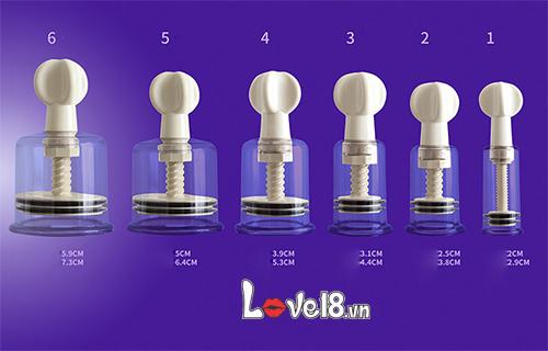 Dụng Cụ Hút Mút Ngực Tăng Khoái Cảm, Kích Thích Phê Đỉnh