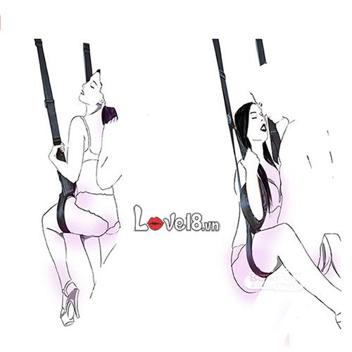 Bộ Dây Đu Treo Cửa Bạo Dâm Kích Thích Cuộc Yêu Thăng Hoa