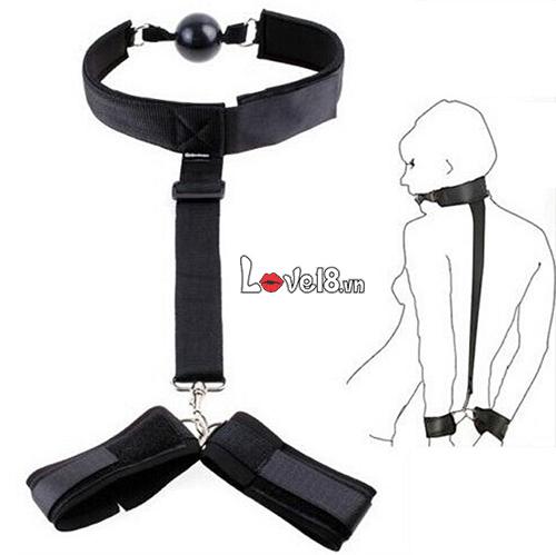 Khóa Hàm Còng Tay Bạo Dâm Siêu Dị Độc Đáo Cho Người Mạnh Mẽ