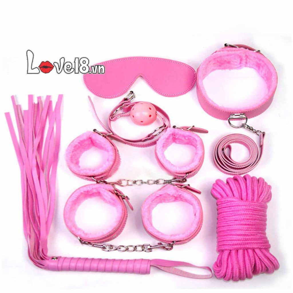 Bộ Đồ Chơi Phòng The 7 Món Màu Hồng Thỏa Mãn, An Toàn