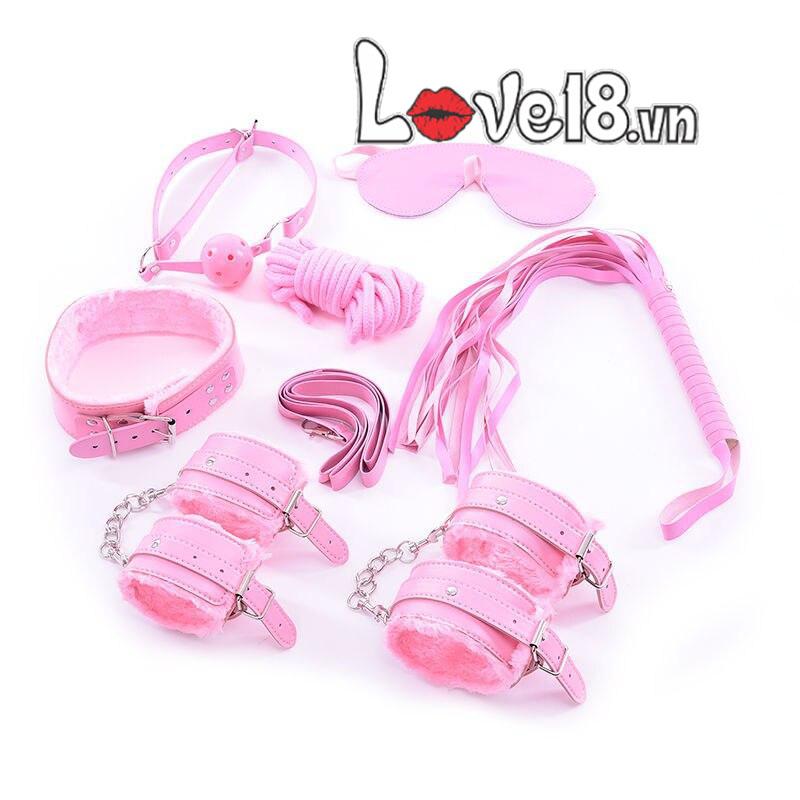 Bộ Đồ Chơi Phòng The 7 Món Màu Hồng Thỏa Mãn, An Toàn