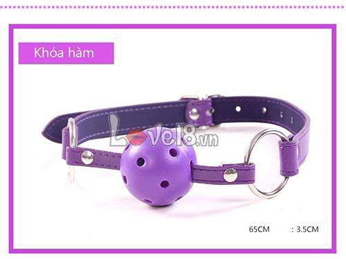 Bộ đồ chơi bạo dâm tím 8 món cao cấp kích thích mạnh mẽ