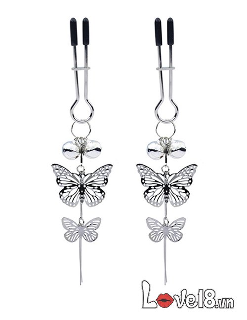 Bộ kẹp ngực họa tiết bướm đẹp, cảm giác kích thích, quyến rũ