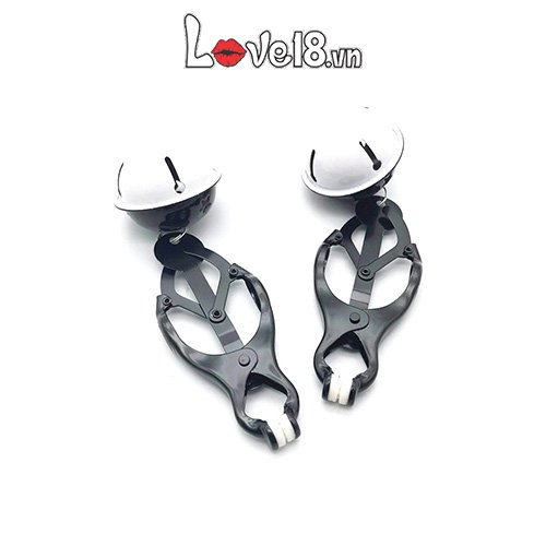 Bộ kẹp núm vú bạo dâm lục lạc đặc biệt kích thích cảm giác