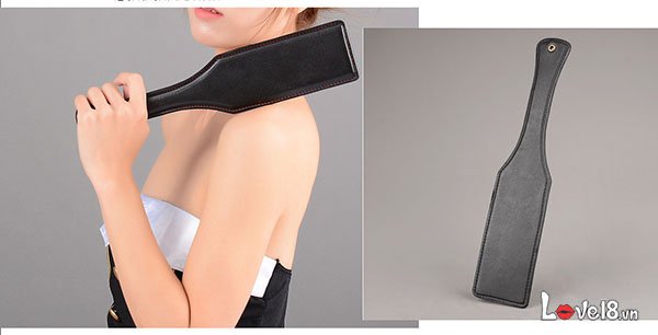 Bộ Dụng Cụ Bạo Dâm Da PU Cao Cấp Màu Đỏ Đen - Kích Thích