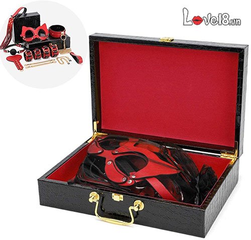 Bộ dụng cụ da bạo dâm 8 món cao cấp tiện dụng hấp dẫn