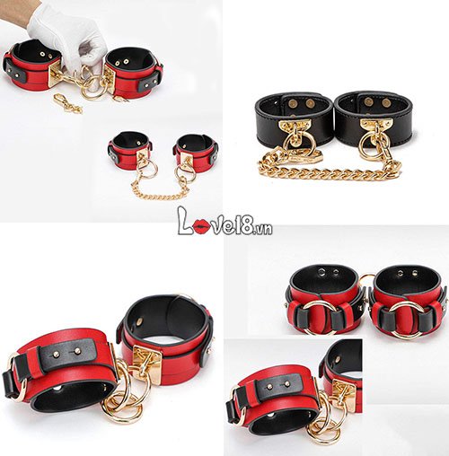 Bộ dụng cụ da bạo dâm 8 món cao cấp tiện dụng hấp dẫn