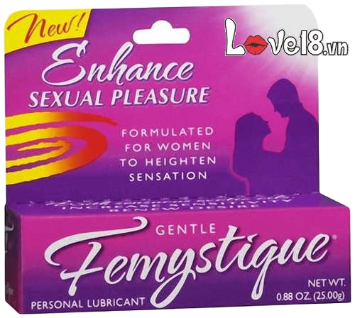 Gel bôi trơn Femystigue USA tăng khoái cảm mềm mịn an toàn cho nữ 