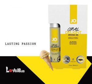 Jo Oral Delight Lubricant Edible Oral Sex Flavor Gel