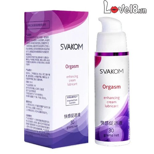 Gel bôi trơn Svakom Orgasm tăng độ ẩm, se khít âm đạo tự nhiên cho đôi bạn 