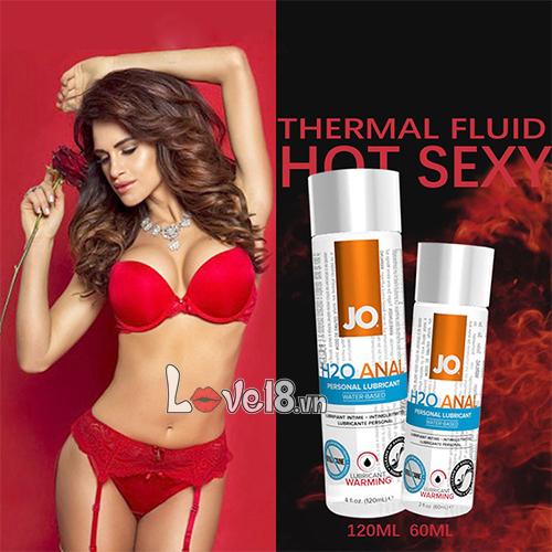 Gel hậu môn Jo Anal warming Mỹ dịu nhẹ an toàn tăng khoái cảm 