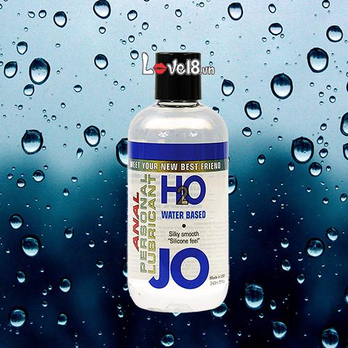 Jo H2O Anal Lubricant Gel Menthol Soothing Safe Water-Based