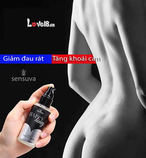 Gel bôi trơn hậu môn Sensuva Mỹ mềm mượt kích thích khoái cảm