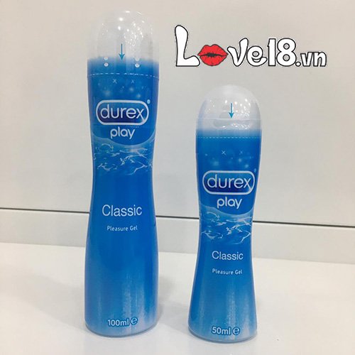 Gel Bôi Trơn Durex Play Classic 100ml Mượt Mà Tăng Khoái Cảm