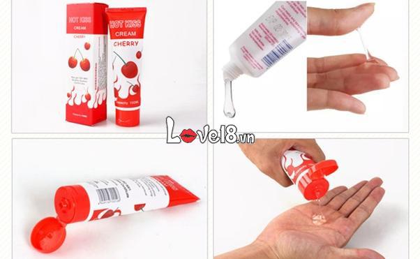 Kem thoa âm đạo Cream Cherry G01B cách sử dụng