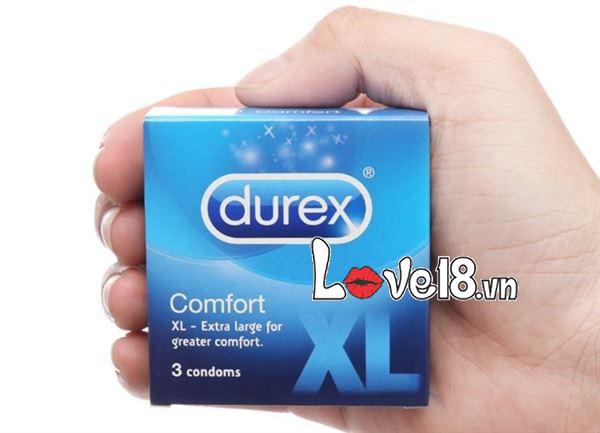 Durex XL Large Size Condom Pack of 3 Comfortable Long Lasting