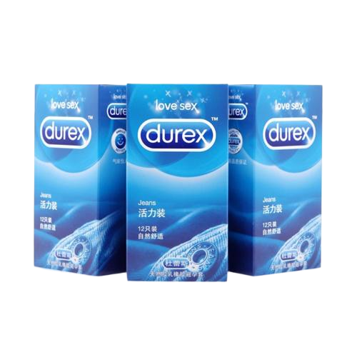Bao cao su Durex nhiều chất bôi trơn chống tuột dịu nhẹ an toàn 